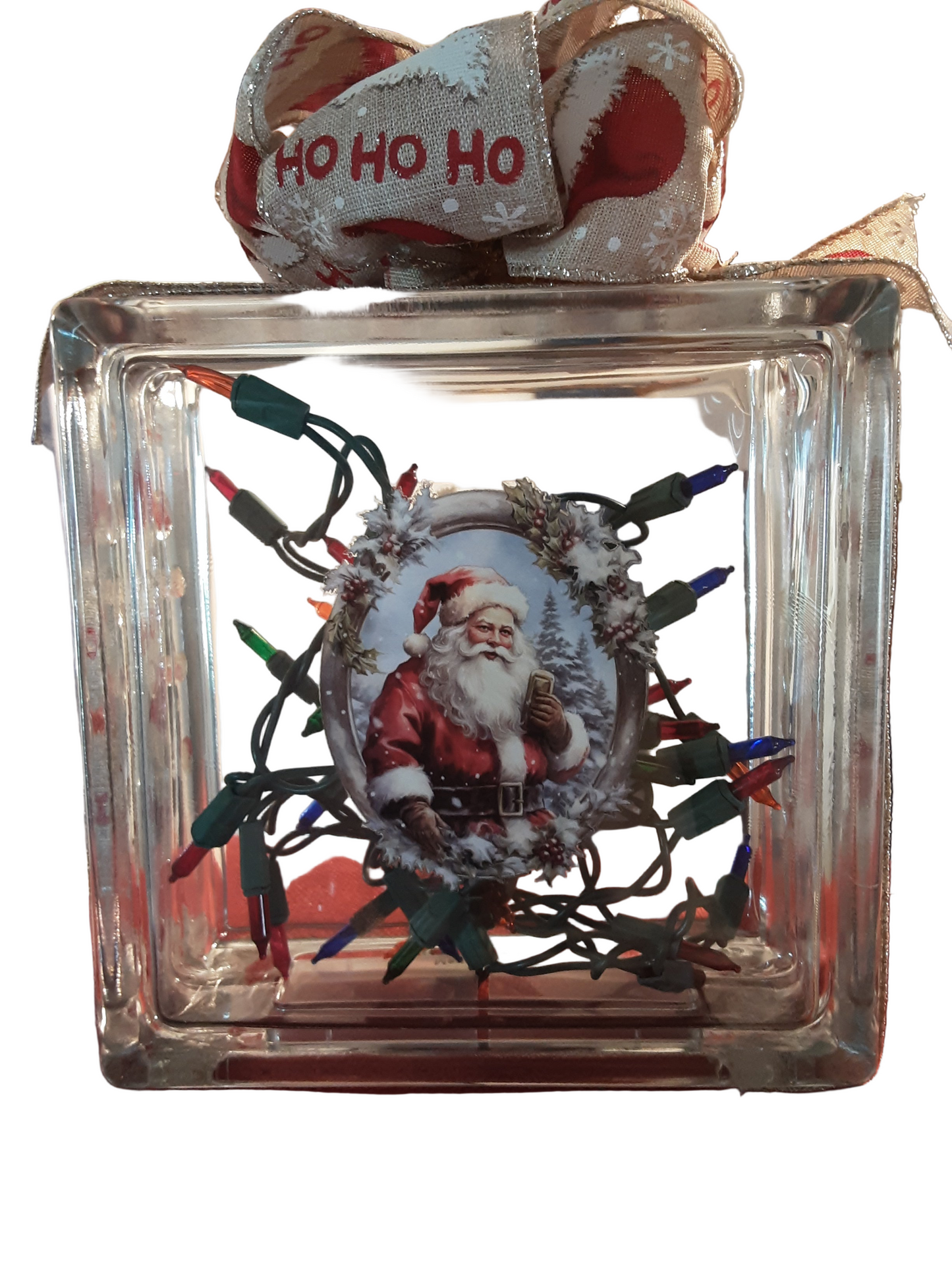 Christmas Glass LiteUP Box