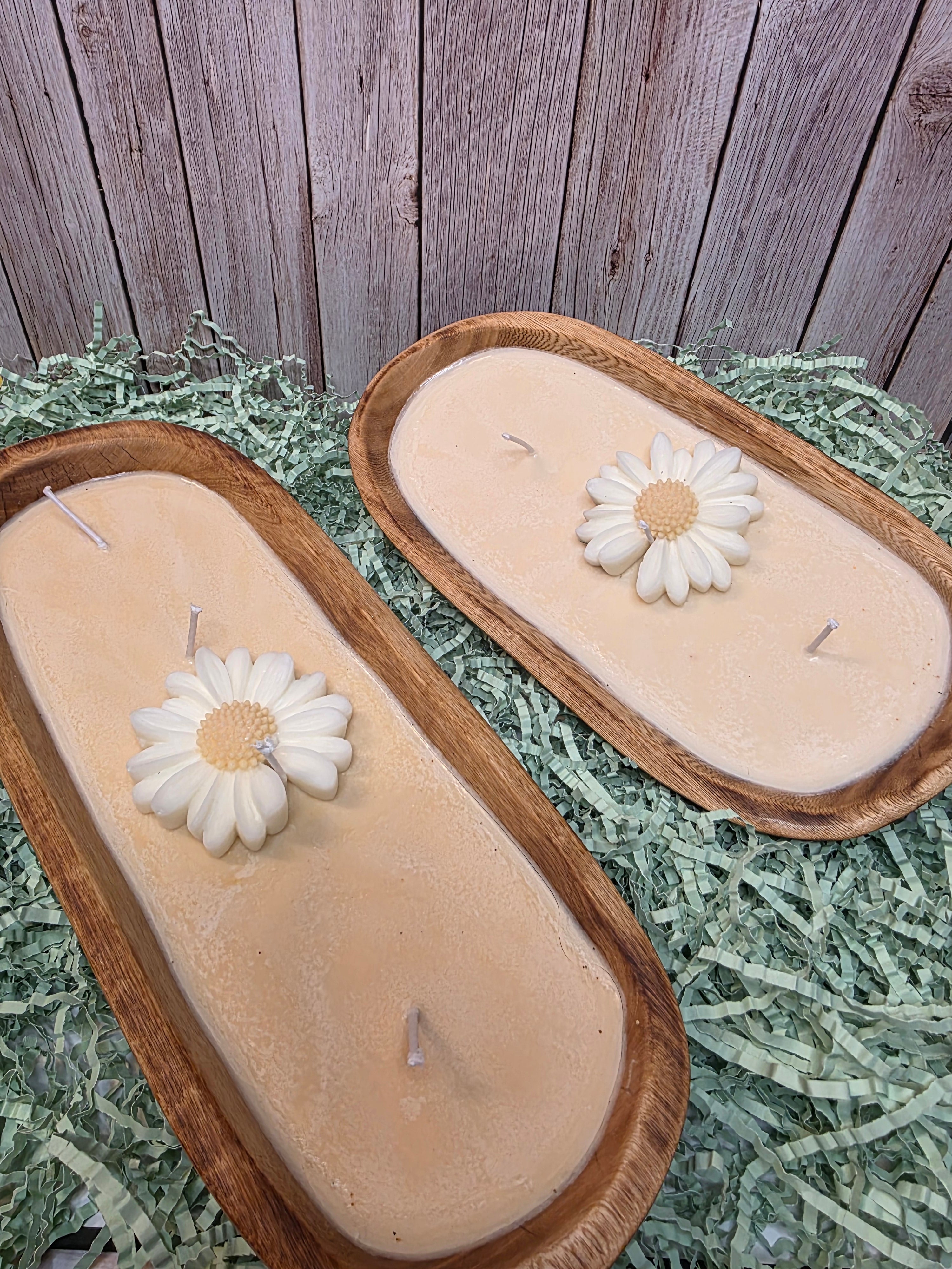 Dough Bowl - Candles - Peach (3 wick)