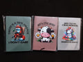 Purse size notebook with pen holder clip