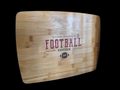 Wood Cutting Board-Football-Large