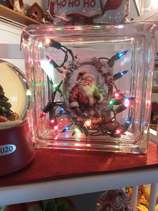 Christmas Glass LiteUP Box