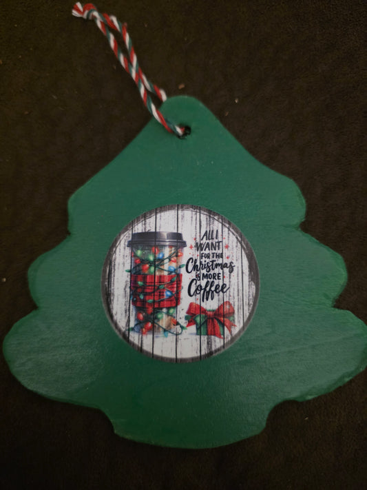 Christmas - Coffee Tree Ornament