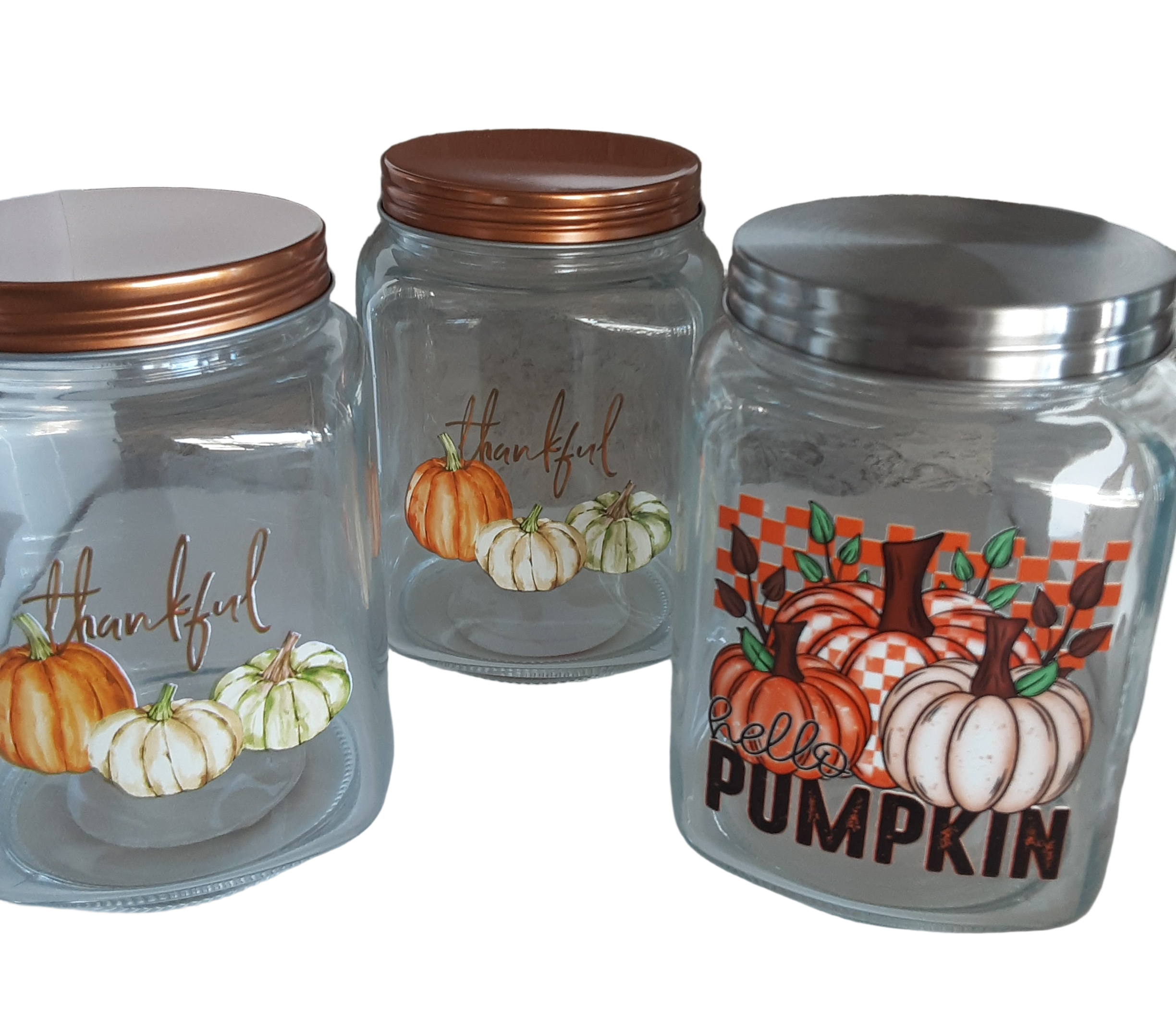 Hand Decorated Medium Jars